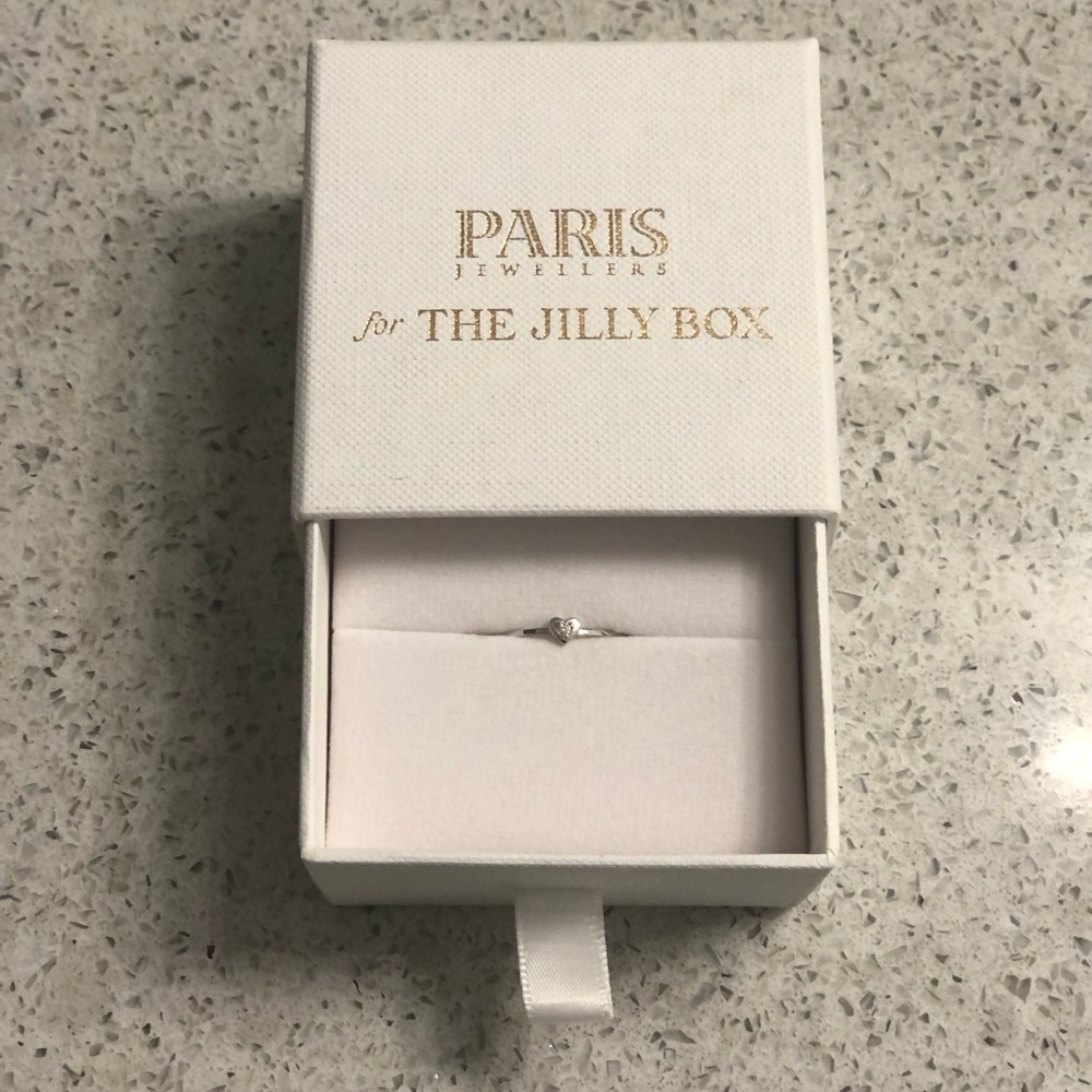 Jillian's Mini-Heart Diamond Ring